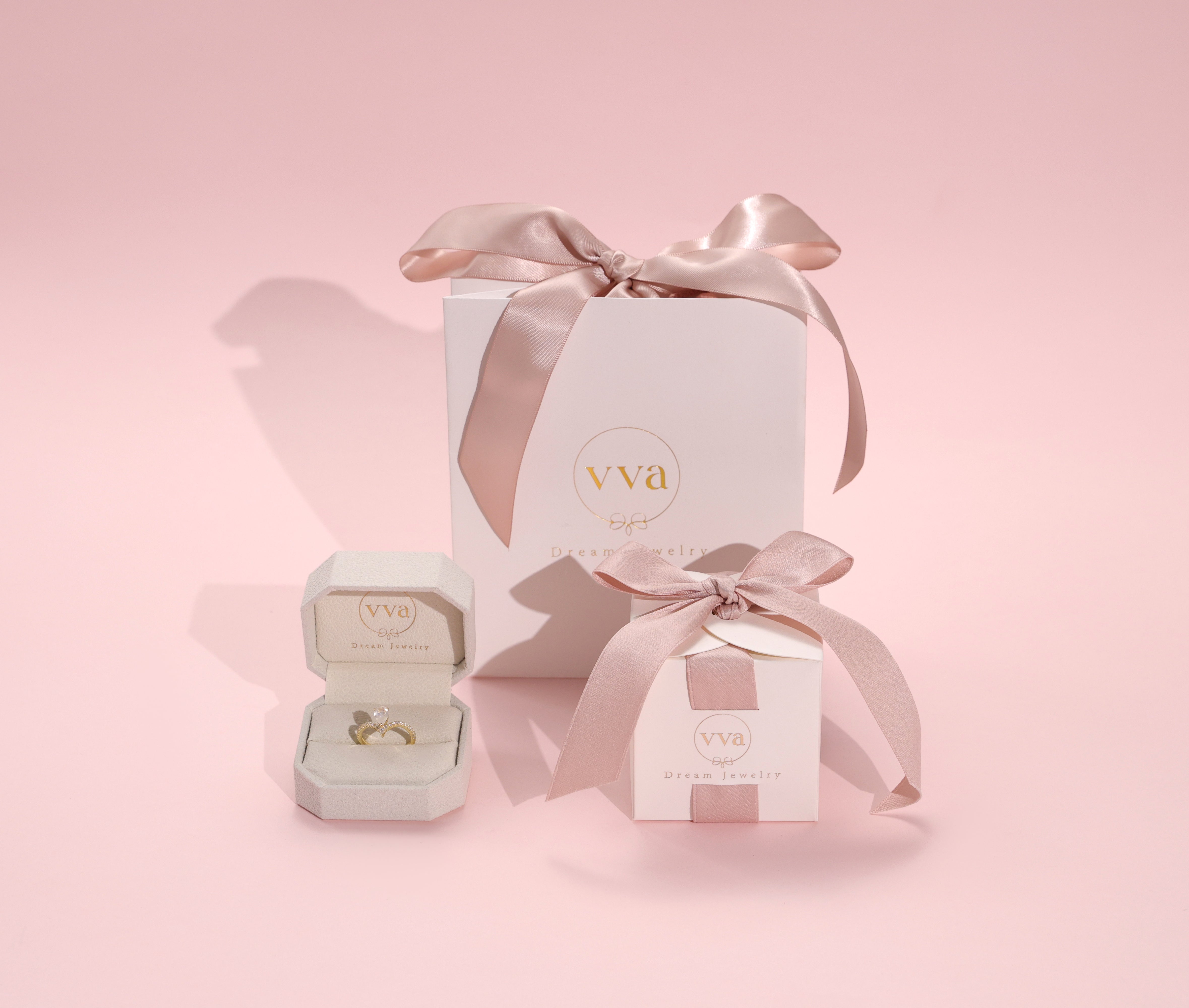 【Cordelia】Ensemble de 2 bagues de fiançailles uniques, faites à la main, en agate mousse naturelle, 1 carat, forme marquise