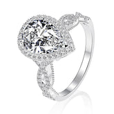 Pear Shape Engagement Ring 2ct