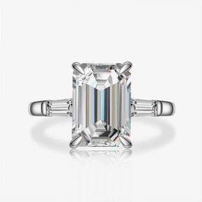 Emerald Engagement Ring 4ct