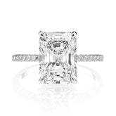 Moissanite Engagement Ring 8ct