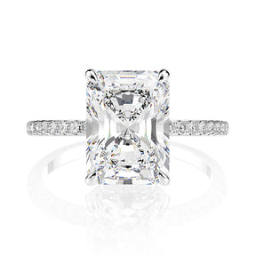 Moissanite Engagement Ring 8ct