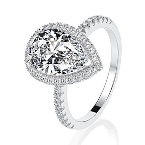 Pear Shape Engagement Ring 3ct