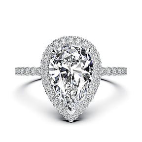Pear Shape Engagement Ring 3ct