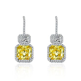 Yellow Moissanite Earring