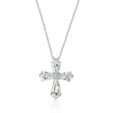 Moissanite Cross Necklace
