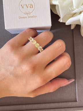 Yellow Classic Ring 0.75ct