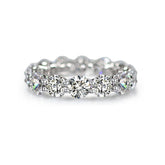 Classic Round Moissanite Engagement Ring 0.5ct